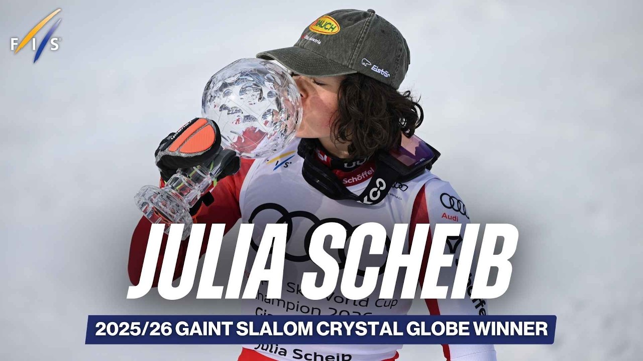 Alpine Ski World Cup 2026 Giant Slalom Winner Julia Scheib