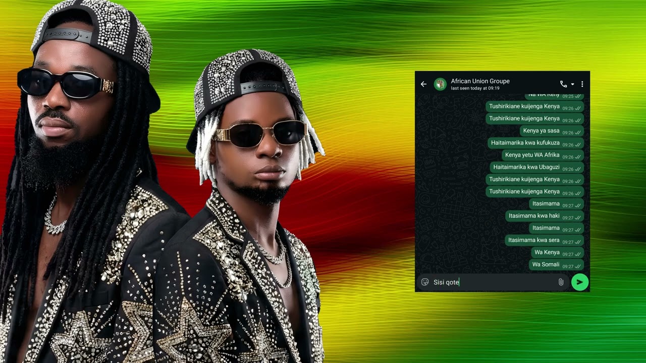 Safari Nation - Tushirikiane ( Official Lyrics Video ) Akes Don & Mr Classic