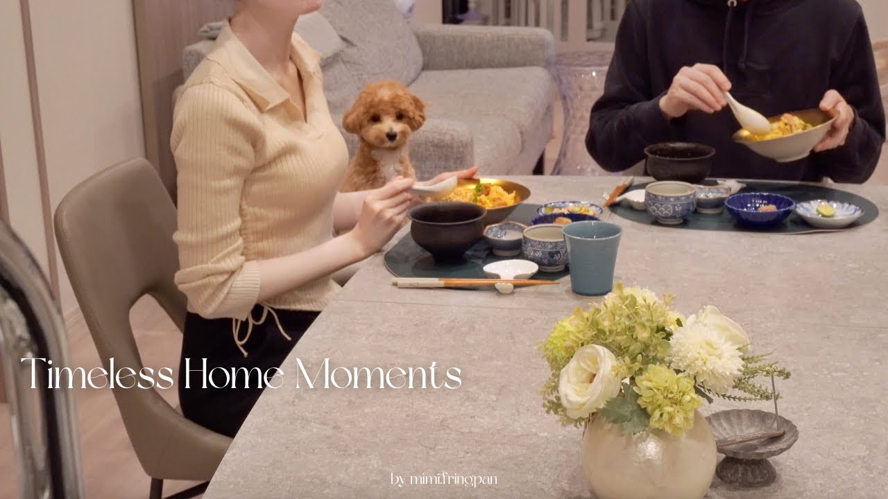 【帰りが遅い日の満足晩ごはん】秋鮭曲げわっぱ弁当｜おいもくんと秋のお出かけ｜健康・簡単ごはんと副菜｜Cozy Days with My Puppy