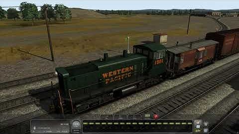 Train Simulator Classic - [EMD SW1500] - N.S1041 SW1500 WP - Feather River Canyon-Oroville - 4K UHD