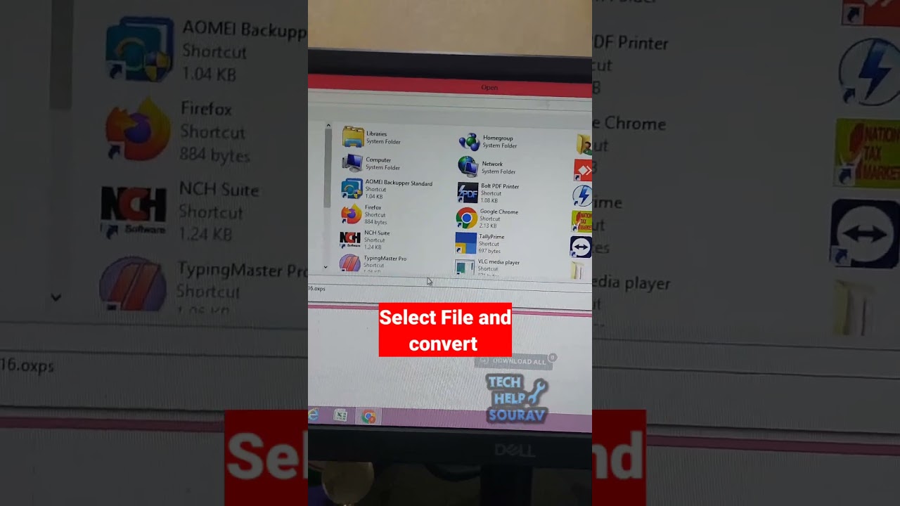 How To change your .oxps files to PDF File #computer #filesystemerror #windows #windowsproblem