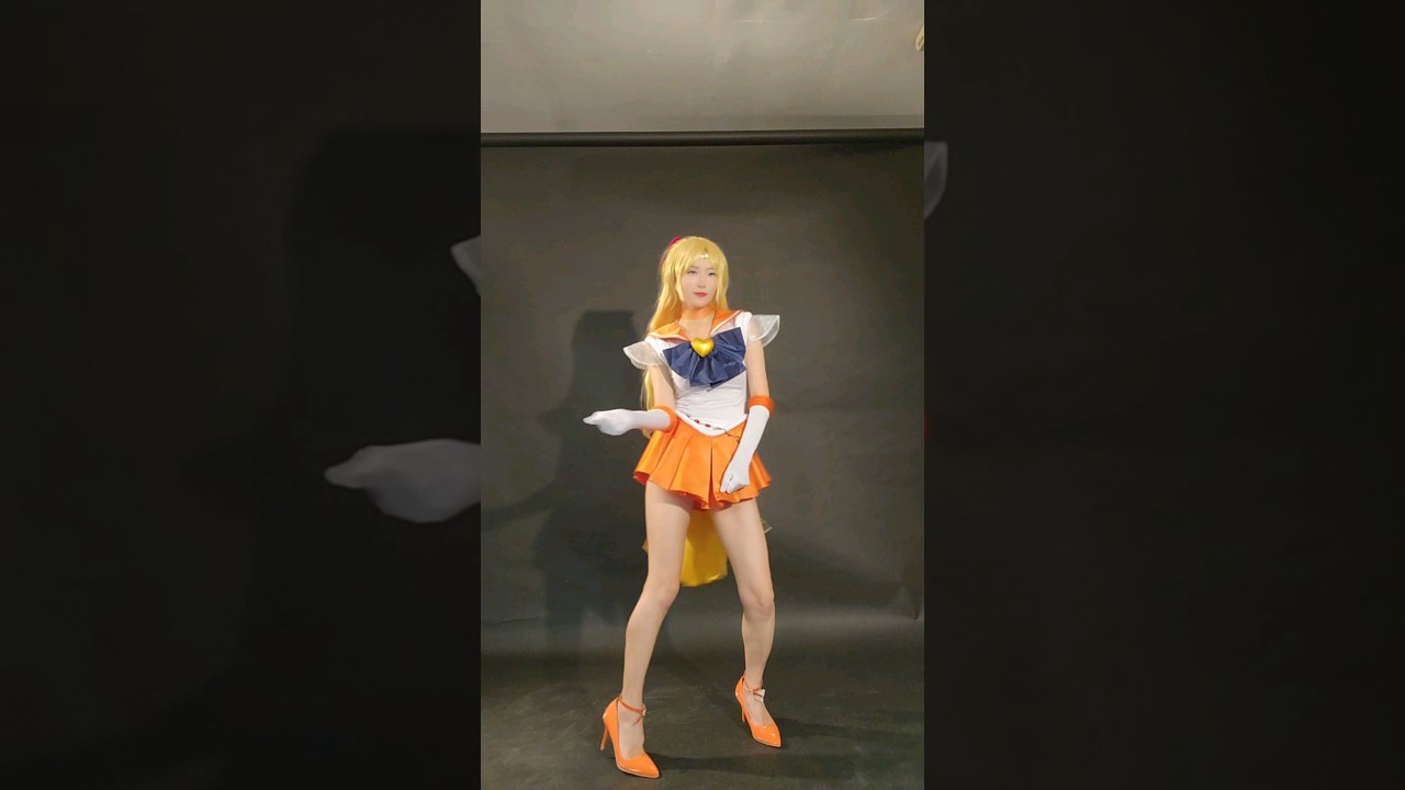 Sailor venus ♀️💛 세일러 비너스#tellme #dancechallenge #세일러비너스코스프레 #cosplay #セーラームーンコスプレ #愛野美奈子コスプレ #コスプレ