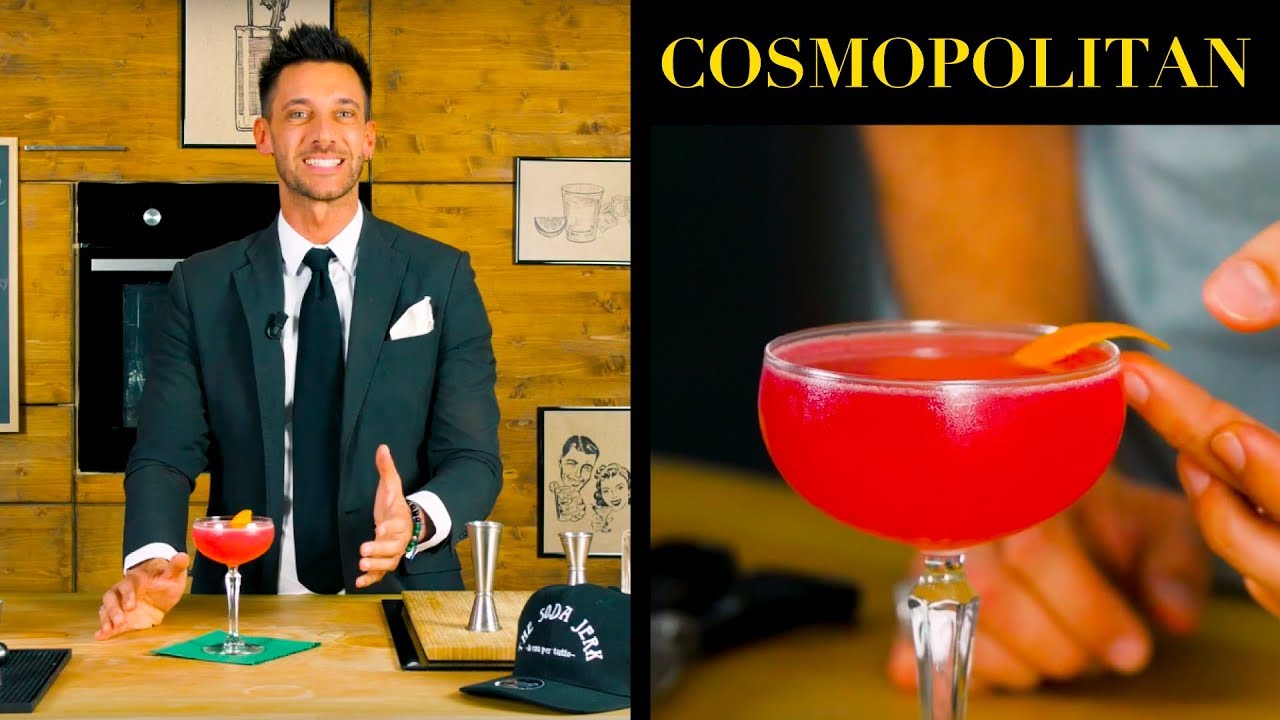 Il Cosmopolitan: il cocktail da appuntamento - BARMAN - Claudio Peri | Cucina da Uomini