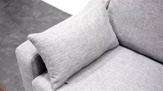 布張りオットマン付き3人掛けソファー　家具紹介_180512_アウトレットG　ST10-3Q