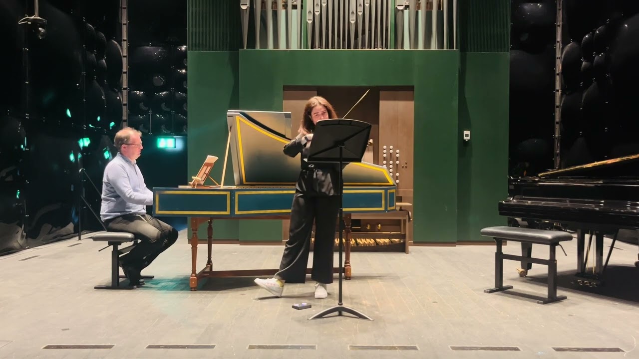 Leclair Sonata nr.3 in B-flat-Major from 12 Violin Sonatas, Op.1