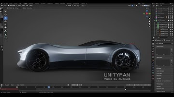 concept car quick modeling - vehicle 043 - part 18 - 4x timelapse