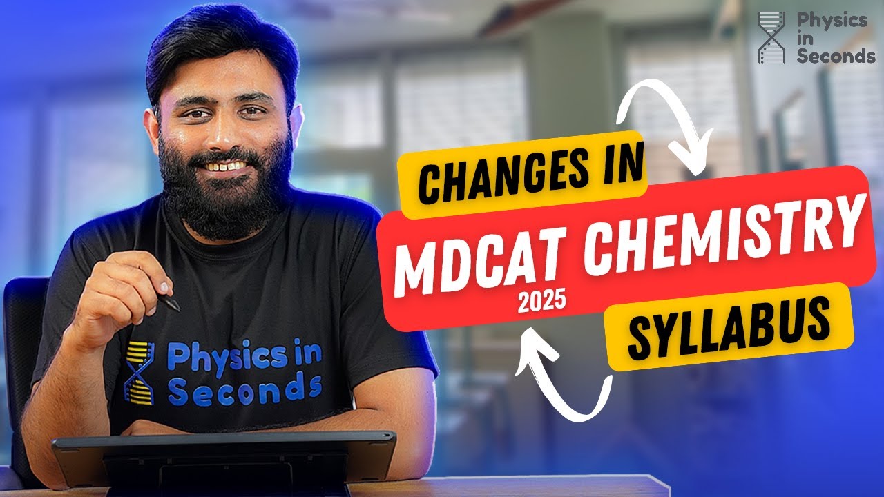 Changes in Chemistry MDCAT 2025 Syllabus - YouTube