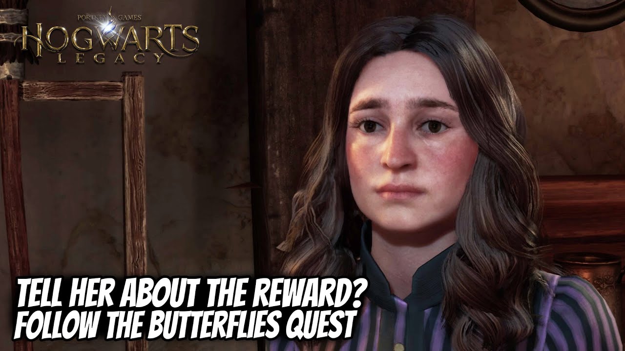 Hogwarts Legacy - Follow the Butterflies Quest (Both Outcomes)