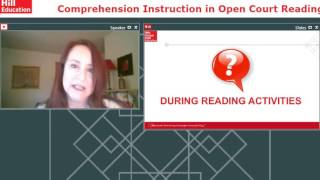 Webinar Comprehension Instruction in Open Court Reading