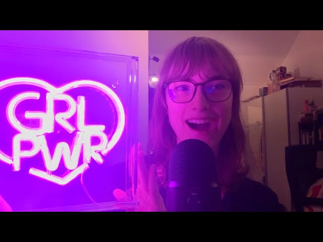ASMR GIRL POWER | Unboxing With Tapping/Plastic Wrap/Lights