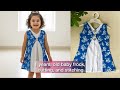 1 Year Baby Frock Cutting and Stitching | Easy Baby Dress Design | Simple Baby Frock Tutorial