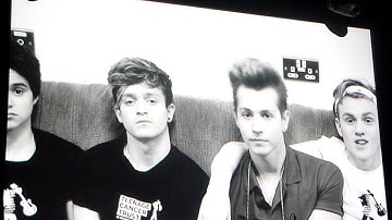 The Vamps Message For Teenage Cancer Trust