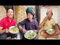 Local Thukpa With My Family ल कल प र म थ क प ब ब आम स ग ख ईय Village Vlogs