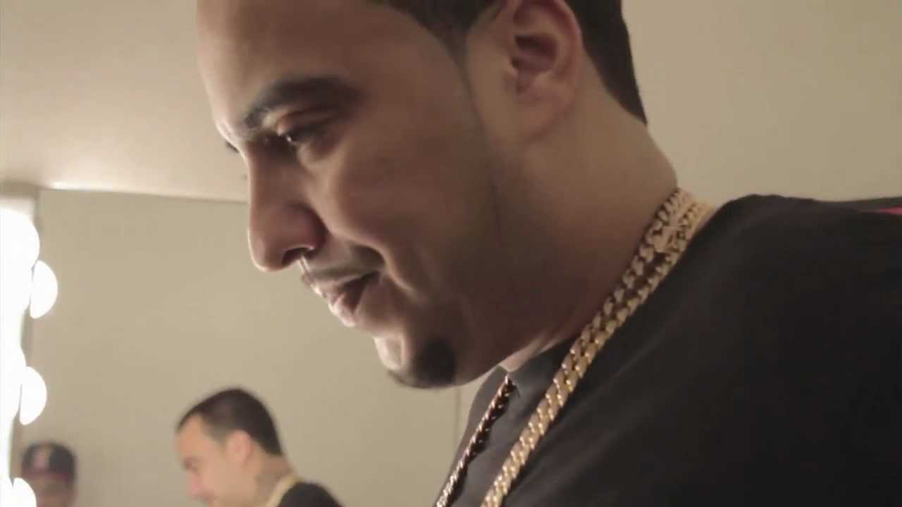 French Montana CokeBoys Backstage Pass With MGK