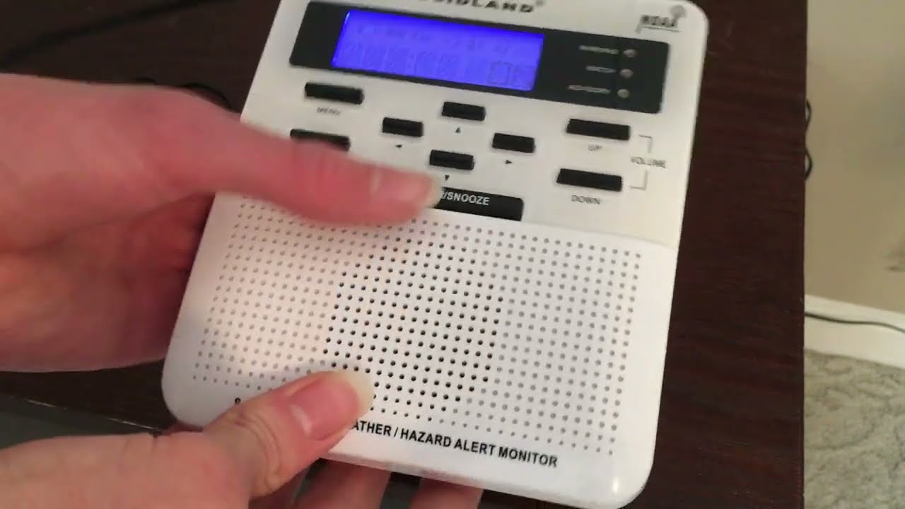 Midland WR100 NOAA Weather Alert Radio - Overview