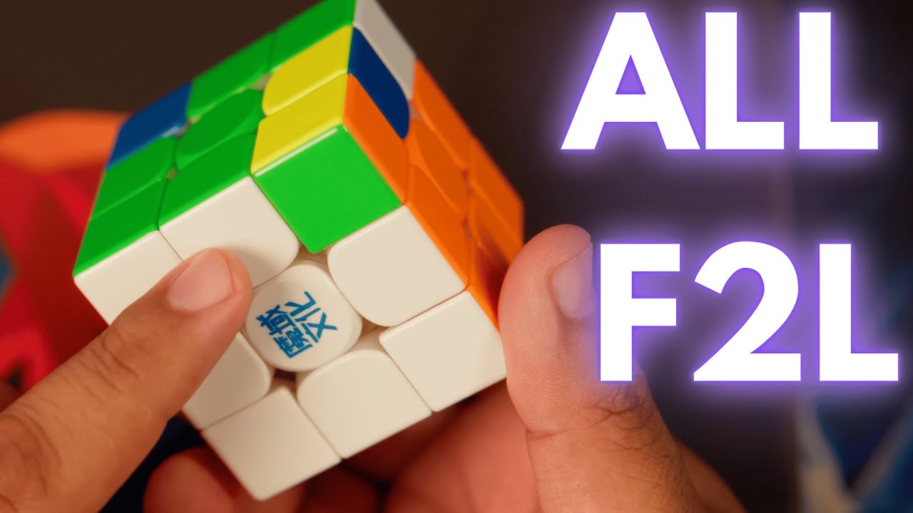 ALL 41 F2L Cases Explained [ Full Breakdown ] - YouTube