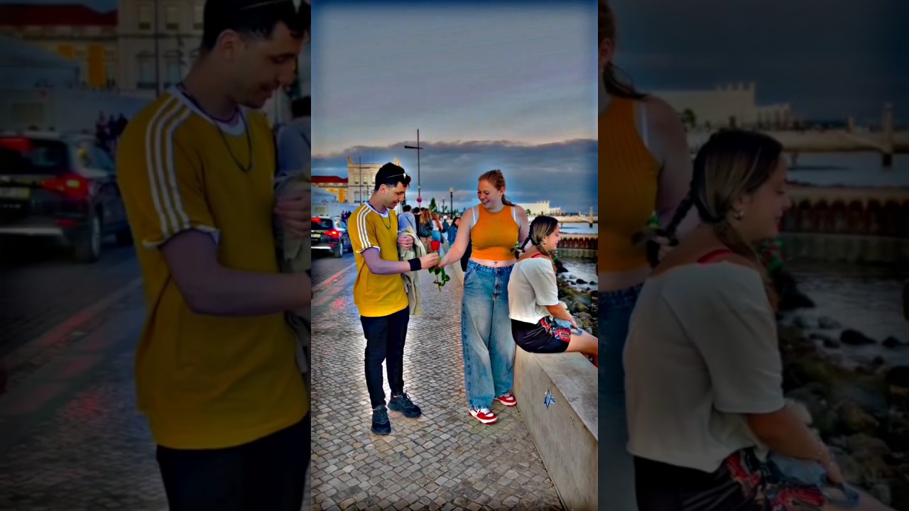 😯"Muslim Boy Gives Rose to 😲 Non-Muslim Girl 😱 | A Moment to Remember 💝