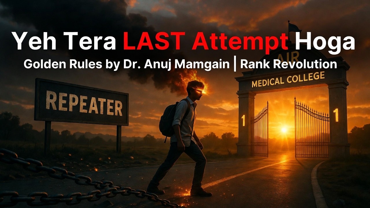 Prepare As if It's Your Last Attempt I NEET Motivation I NEET I NEET Preparation I NEET Students