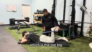 BAND ASSISTED QUAD STRETCH