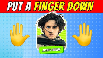 PUT A FINGER DOWN - MOVIES EDITION  | 2025 | QUIZ WAVEZ