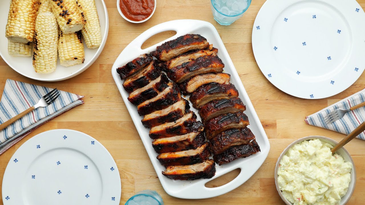 Ultimate Grilled Ribs // Presented By Kroger - Shop now to get all the ingredients you'll need to make these perfectly grilled ribs tonight with Kroger Pickup or Delivery.