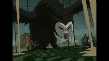 Avatar The Last Airbender: The Library | Wan Shi Tong Sinks The Library