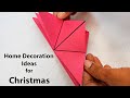 Christmas Star Toran for door || Christmas Paper Crafts