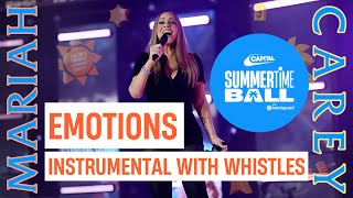 Download Lagu Mariah Carey - Emotions - Live Instrumental with Whistles (Capital's Summertime Ball 2025) MP3