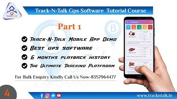 BEST Track N Talk gps software mobile app demo|gps tracking software|GPS Server Software|part-1