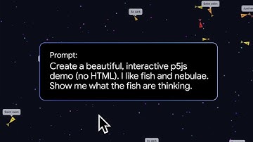 Gemini 2.5: Make your own interactive demo