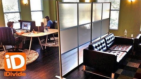 iDivide Your Space - Modern Modular Room Partition System - Do it yourself system