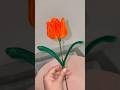 Fuzzy 🌷 Tulip 🌷 Flower #diy #lovewhatido