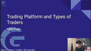 TRADING PLATFORMS and FOUR TYPES OF TRADERS (Technical Analysis Tutorial) || Crypto Tagalog screenshot 1