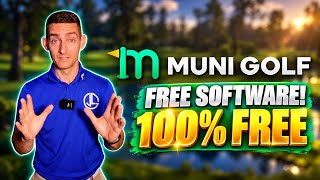 This FREE Golf Simulator Software Is INSANE! 🤯 Muni Golf screenshot 1