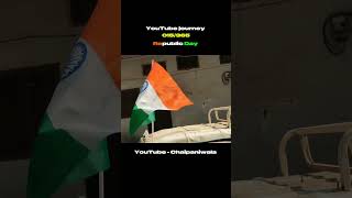 Happy 77th Republic day 🇮🇳 YouTube journey 015/365#youtubechannel #youtube #republicday #shorts