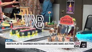 North Platte Chamber hosts cake auction