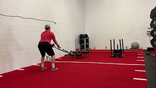 Explosive Sled Row