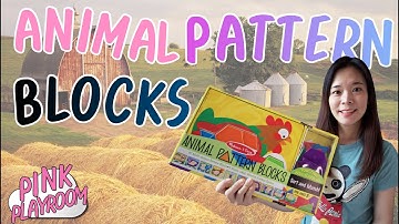 Animal Pattern blocks | Melissa & Doug toy | รีวิวของเล่นเด็ก EP.9