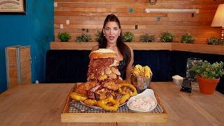 BEAT-THE-BURGER CHALLENGE THAT "EVERYONE FAILS" AT TAPHAUS | @leahshutkever