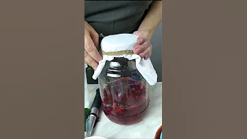 Как сделать домашний вишнёвый уксус?