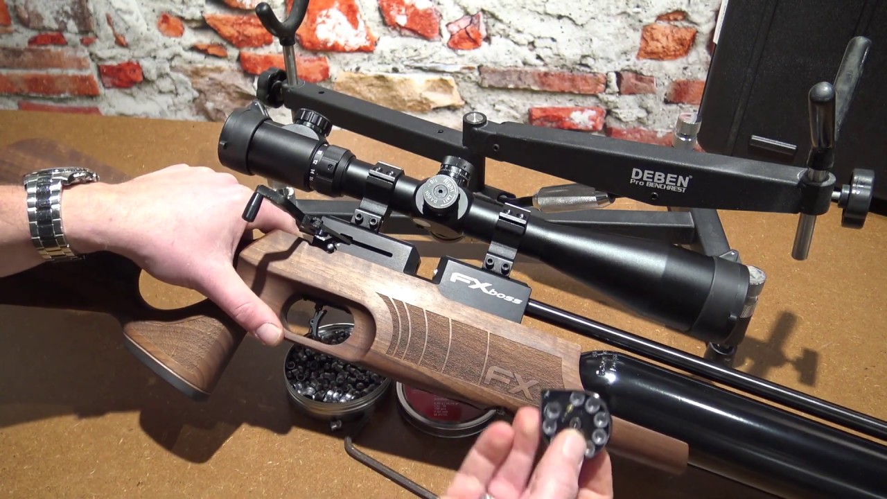 samtale ingen forbindelse design FX Boss 7,62mm PCP Air Rifle - YouTube