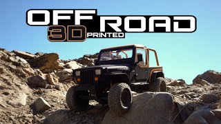 OFF ROAD | 3D Printed Jeep Wrangler YJ tribute - MOAB edition (ep.3)