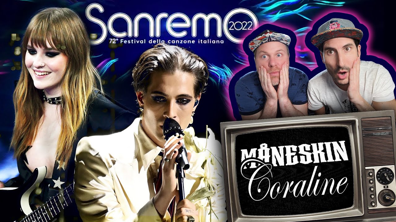 Måneskin - EMOTION et CHAIR DE POULE ! Coraline live à Sanremo [réaction rock]