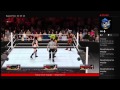 WWE 2k16: Universe Mode