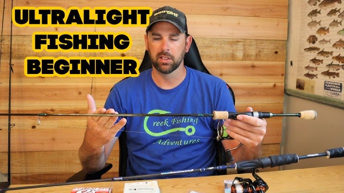 Shakespeare Micro Series rod review  Great Ultra Light for Crappie, Trout,  Panfish 