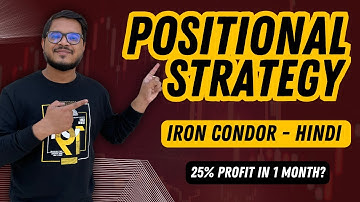 Iron Condor Positional Strategy | 25% Simulated ROI | AlgoTest Simulator | Algo Trading India
