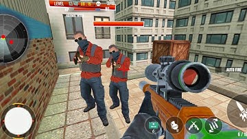 Real Commando Shooting: New Game 2021- Free Games- Android Gameplay #2