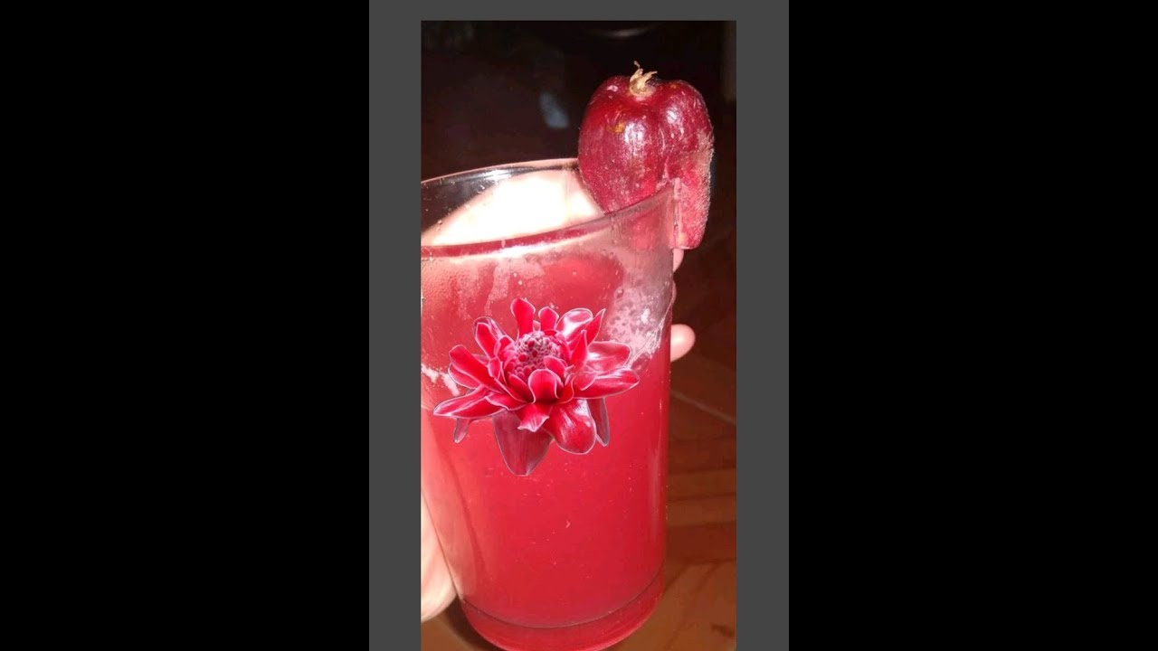 Cara membuat jus honje 