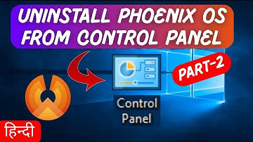 UNINSTALL PHOENIX OS IN WINDOWS 7/8/10 { PART-2 } HINDI 🔥 | phoenix os ko permanently uninstall kare