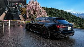 Forza Horizon 6 - Audi RS6 Avant ABT | Wheel Fanatec CSL DD Gameplay